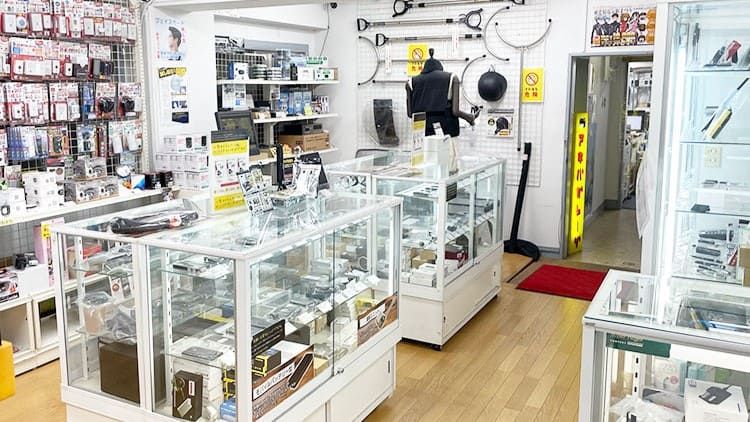 アキバガレージの店内イメージ